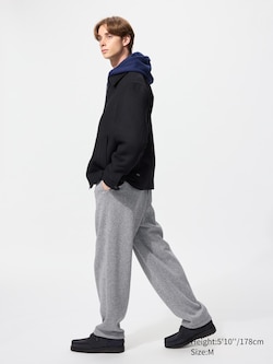Knit Fleece Easy Ankle Trousers