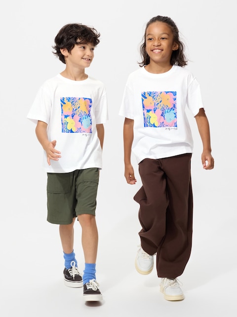 Uniqlo Hvid - Ny Pop Art Ut Graphic T-Shirt (Andy Warhol) - 3 Years (100Cm)