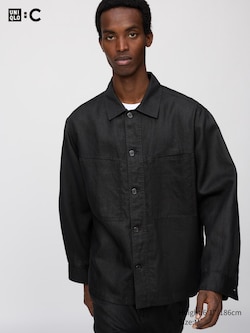 100% Premium Linen Shirt Jacket