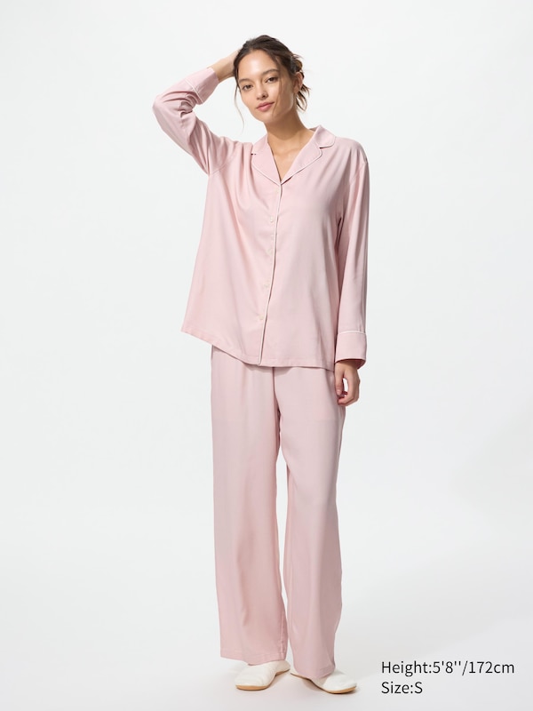 Satin Pyjamas (Long Sleeve)