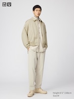 Pleated Wide Trousers (Patterned)
