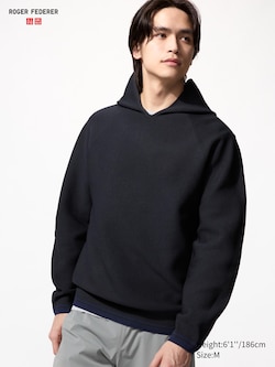 Washable 3D Knit Pullover Hoodie