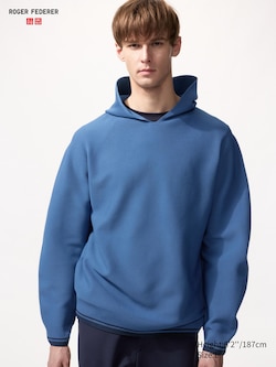 Washable 3D Knit Pullover Hoodie