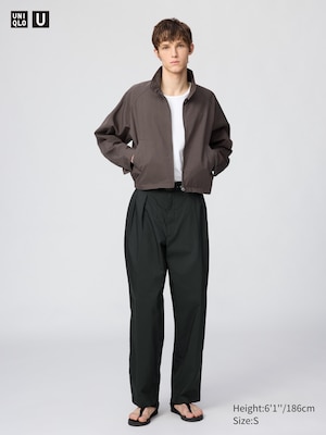Cotton Blend Short Blouson