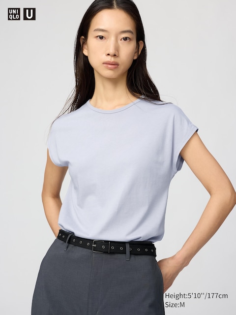 Uniqlo - T-Shirt (Manches Courtes) - Violet - M