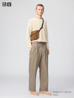 Pantalón pinzas ancho