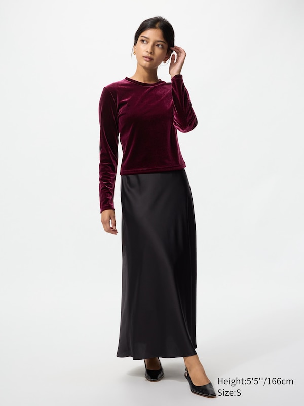 Soft Velour T-Shirt (Long Sleeve)