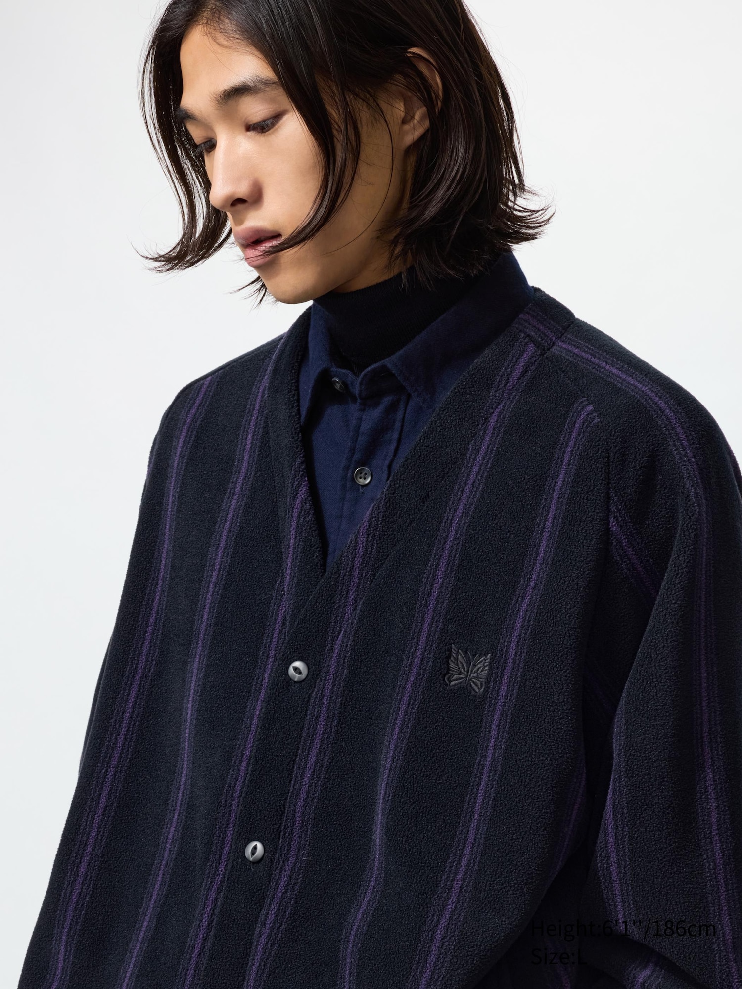Unisex Fleece Oversized Cardigan (Printed) | UNIQLO FR
