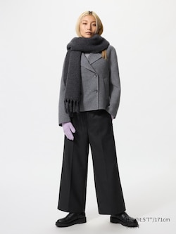 Wide Cropped Trousers