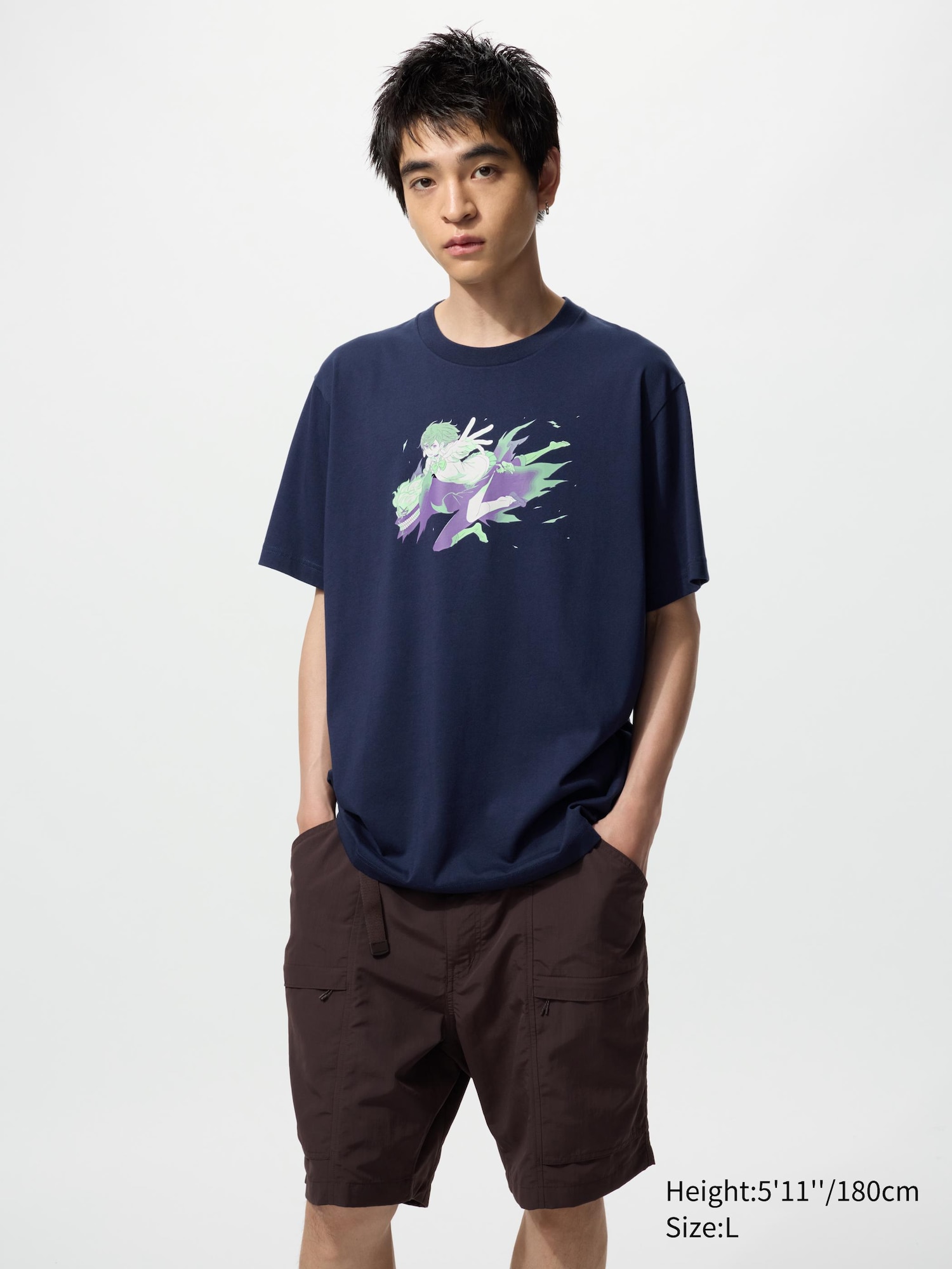 Men's DANDADAN UT Graphic T-Shirt | UNIQLO GR