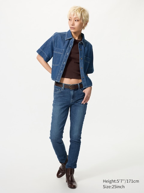 Uniqlo - Jean Skinny Ultra Stretch - Bleu - 26Inch