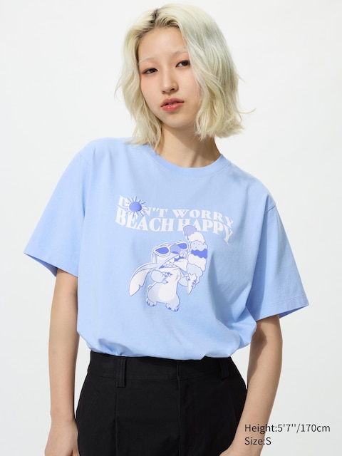 Uniqlo - T-Shirt Ut Disney - Bleu - S