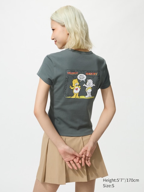 Uniqlo - T-Shirt Ut Cheerful Characters - Gris - M