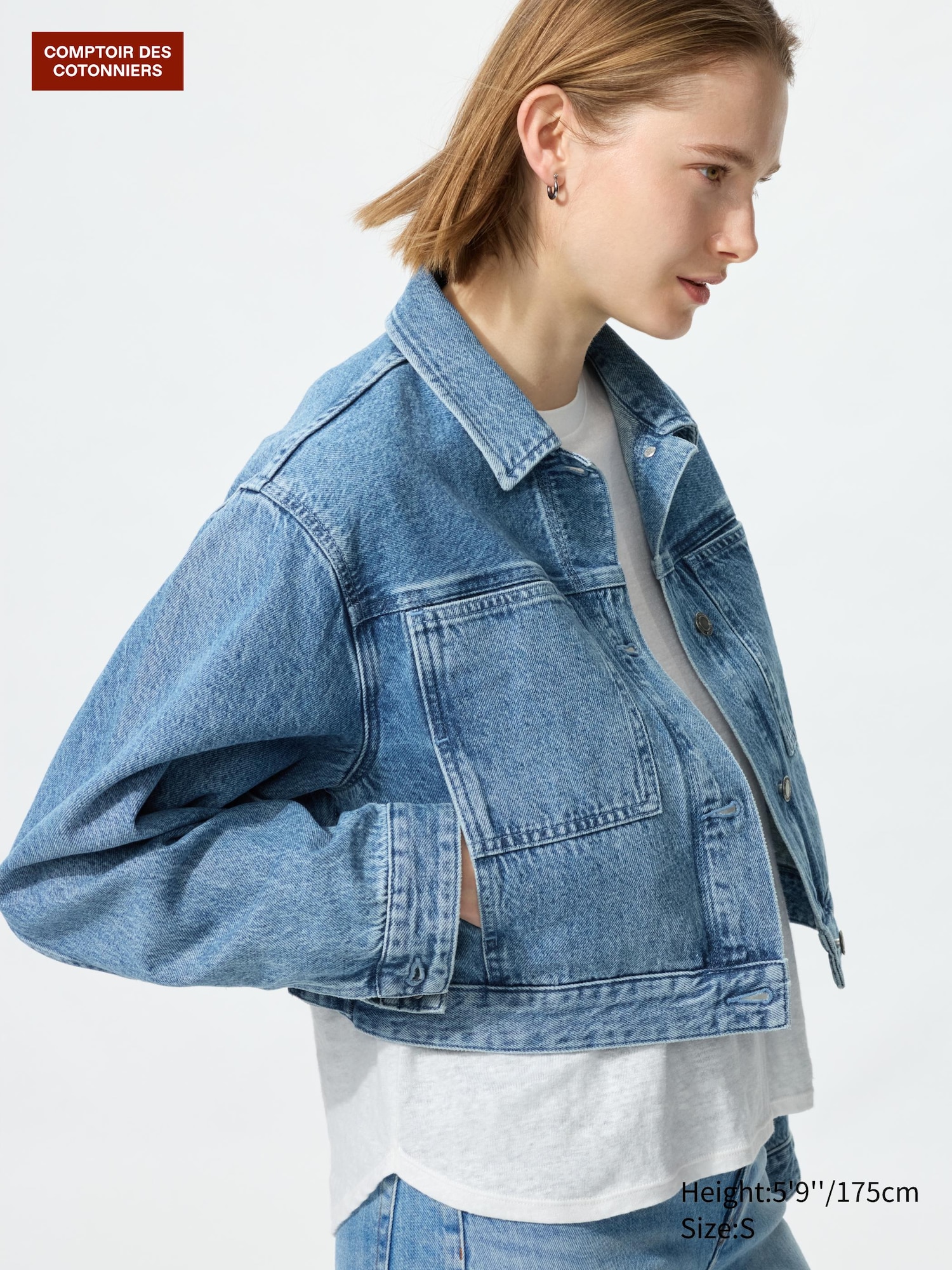 Denim Kısa Ceket