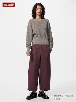Cotton Baggy Trousers