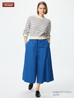 Cotton Culotte Trousers