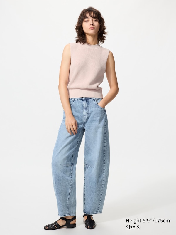 Mercerised Cotton Jumper (Sleeveless)