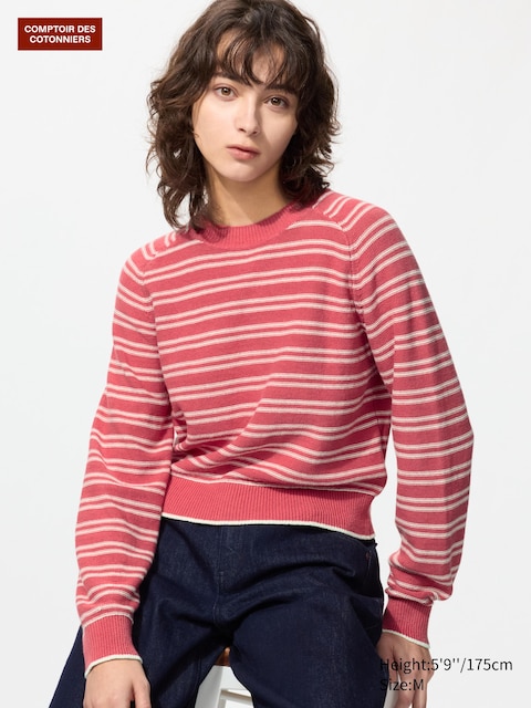 Uniqlo - Pull En Lin - Rouge - Xl