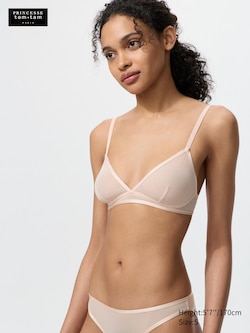 Wireless Bra (Mesh, Colour Block)