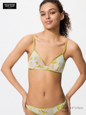 Wireless Bra (Mesh, Printed)