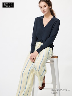 Rayon Long Trousers (Printed)