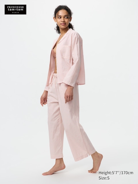 Uniqlo - Pyjama (Manches Longues) - Rose - L