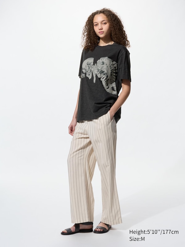 Ukiyo-e Black UT Graphic T-Shirt