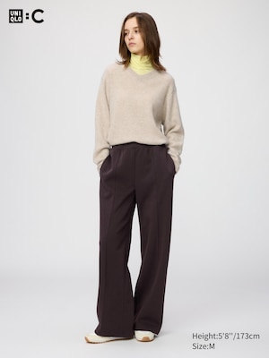 Sweat Straight Trousers (Longer)