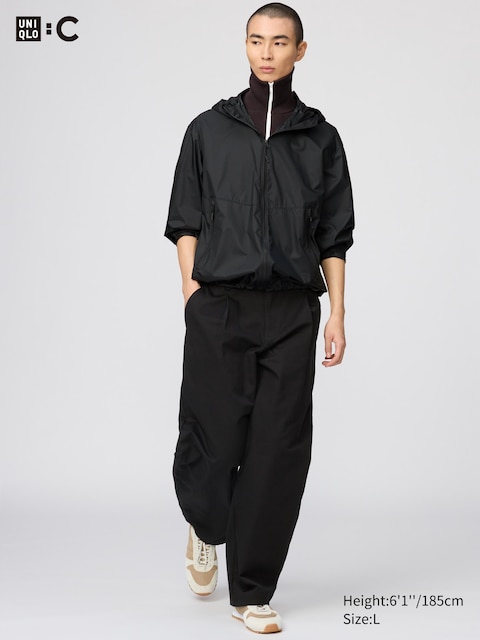 Uniqlo - Pantalon Barrel - Noir - 3XL