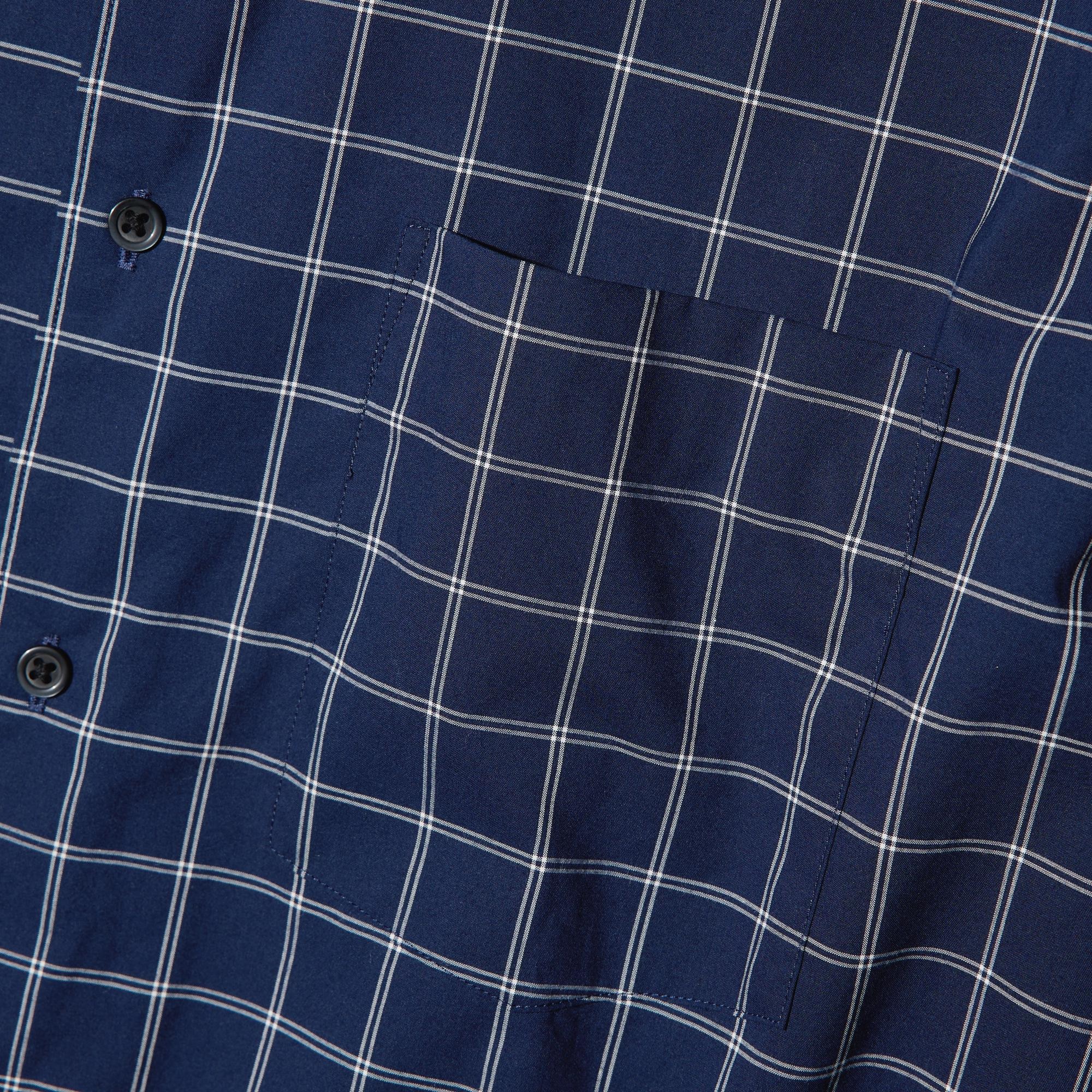Unisex Broadcloth Regular Fit Shirt (Regular Collar, Check