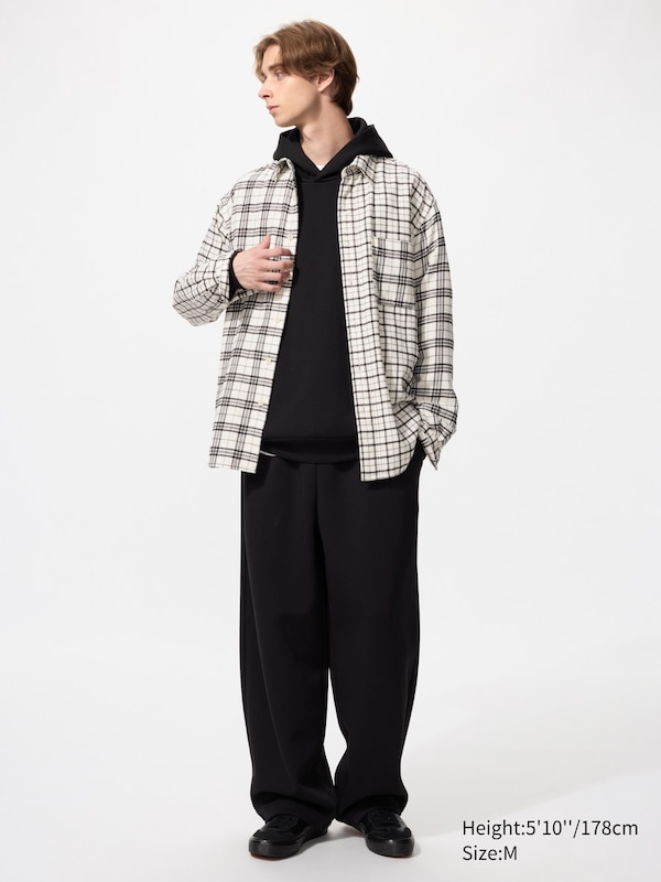 Flannel Shirt (Check, Regular Collar)