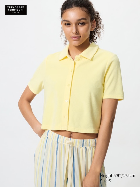 Uniqlo - Cardigan Éponge - Crème - Xs