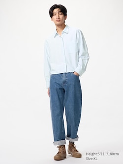 Oxford Boxy Shirt (Striped)