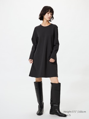 Robe évasée en jersey