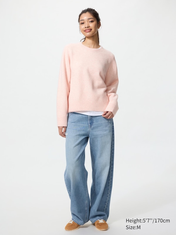 Soufflé Yarn Crew Neck Jumper
