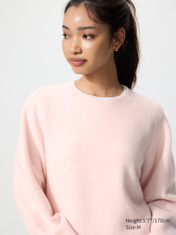Soufflé Yarn Crew Neck Jumper