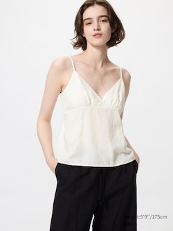 Linen Blend Camisole Top