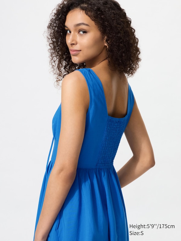 DAMEN LEINENMIX KLEID
