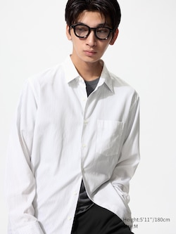 Broadcloth Regular Fit Shirt (Regular Collar, Striped)