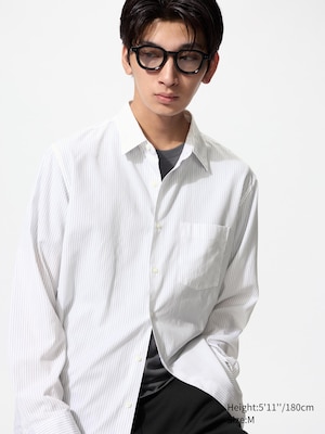 Broadcloth Regular Fit Shirt (Regular Collar, Striped)