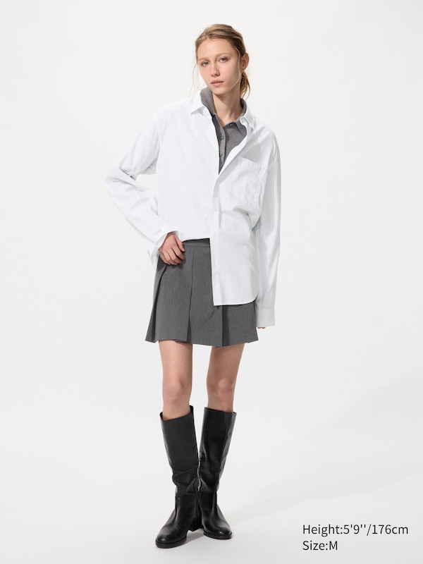 Broadcloth Regular Fit Shirt (Regular Collar, Striped)