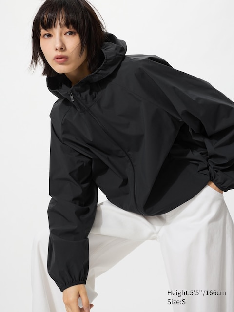 Uniqlo - Parka Transportable À Protection Uv - Noir - Xxs