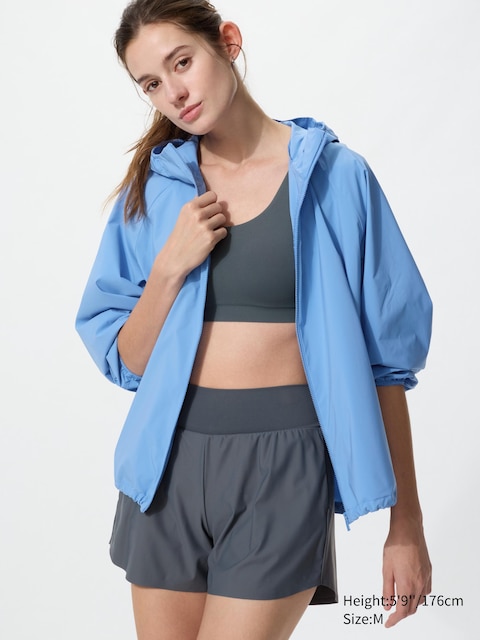 Uniqlo - Parka Transportable À Protection Uv - Bleu - Xxs