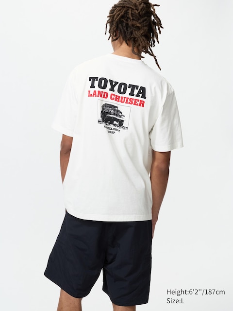 Uniqlo - T-Shirt Ut Toyota - Blanc - Xl
