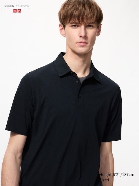 Uniqlo - Polo Dry-Ex - Noir - L