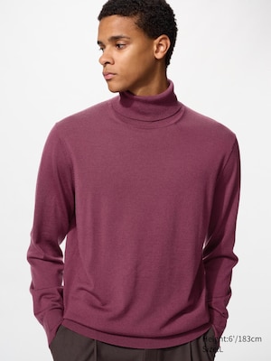100% Merino Turtleneck Jumper
