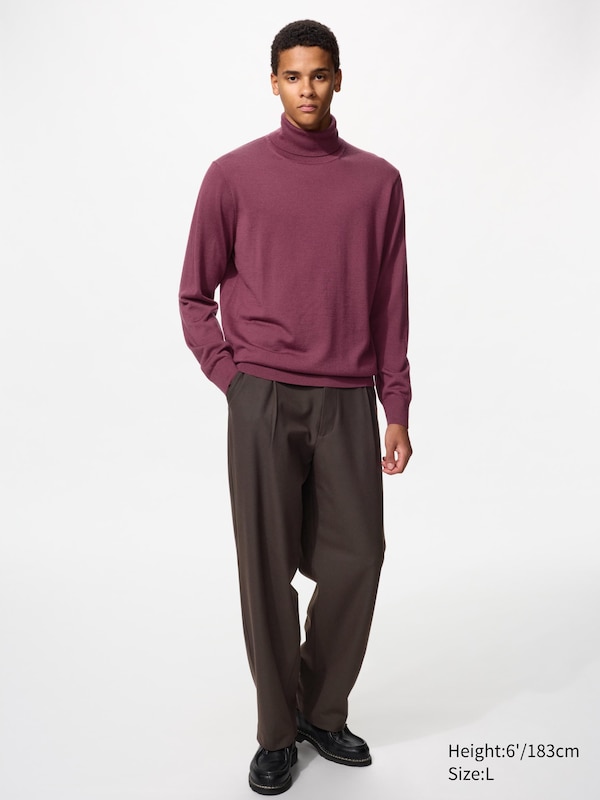 100% Merino Turtleneck Jumper