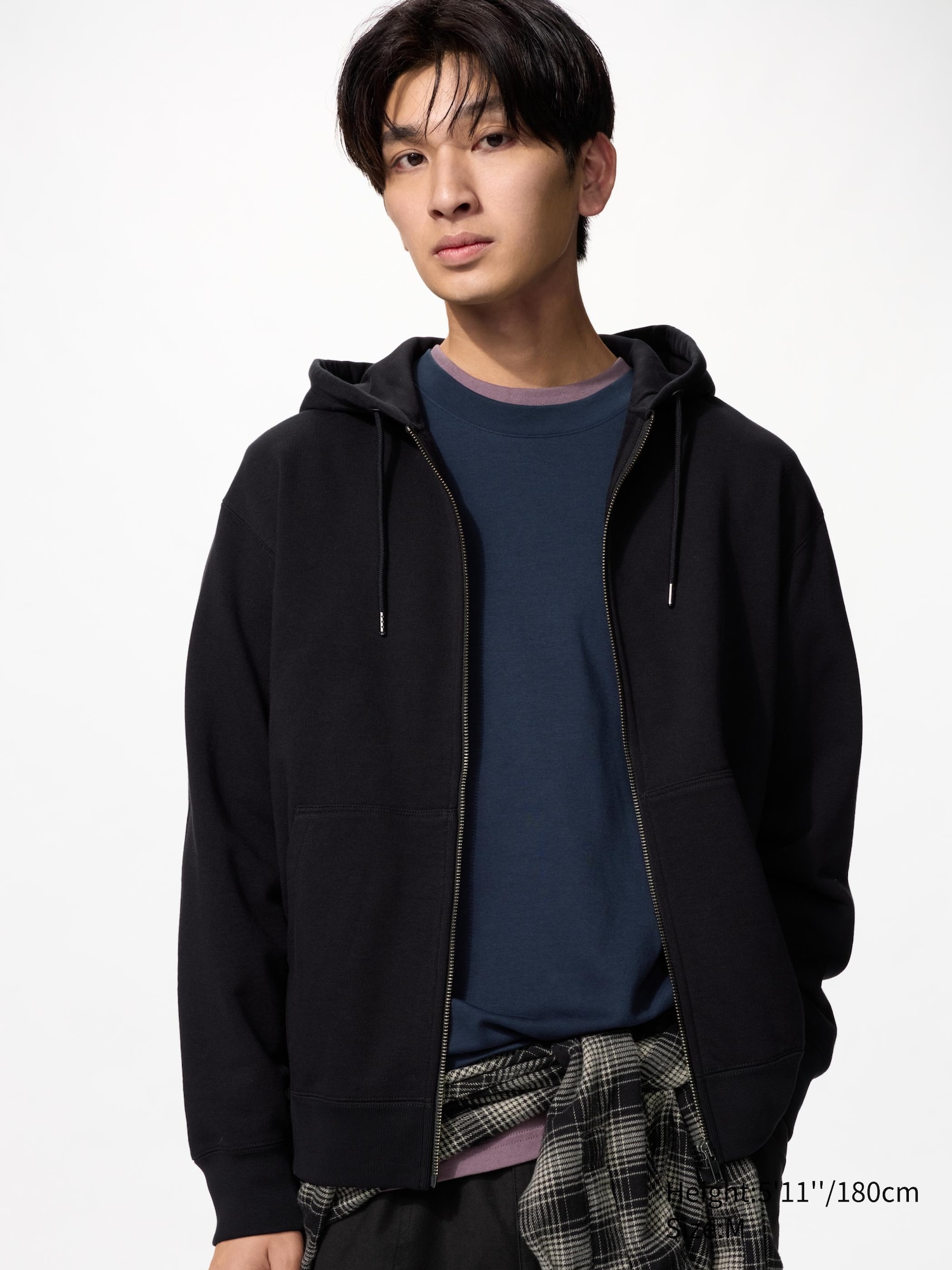 Fermuarlı Kapüşonlu Sweatshirt