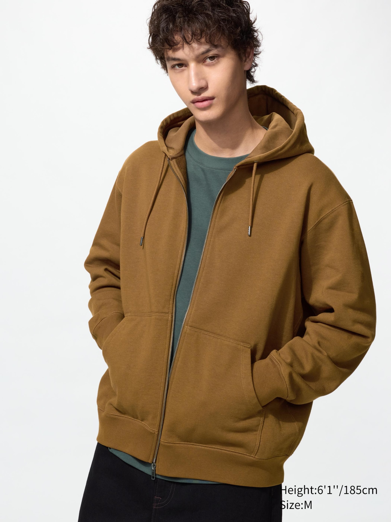 Fermuarlı Kapüşonlu Sweatshirt