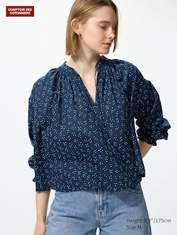 Cotton Blouse (Printed)